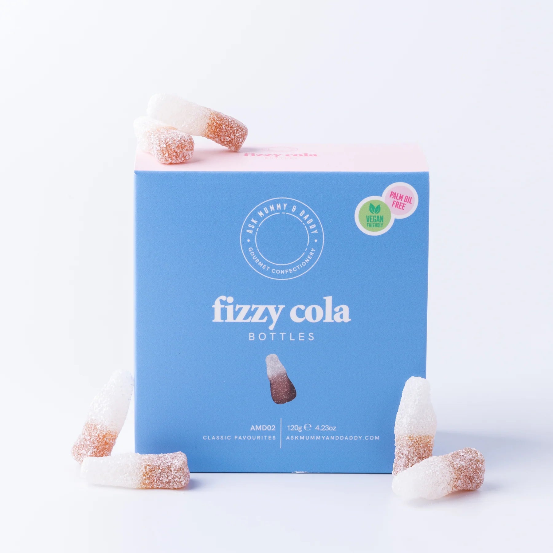 Vegan Gummy Candy Gift Box - Fizzy Cola Bottles