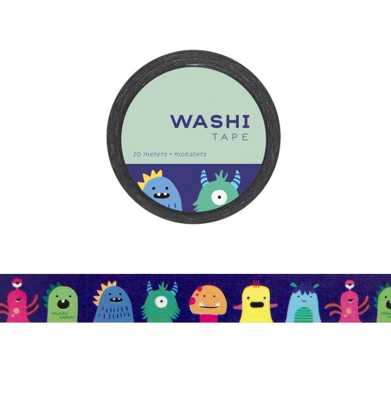 Washi Tape - Monsters