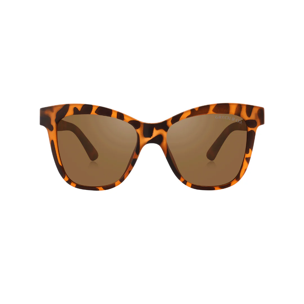 Polarized Unisex Wayfarer Sunglasses - Tort