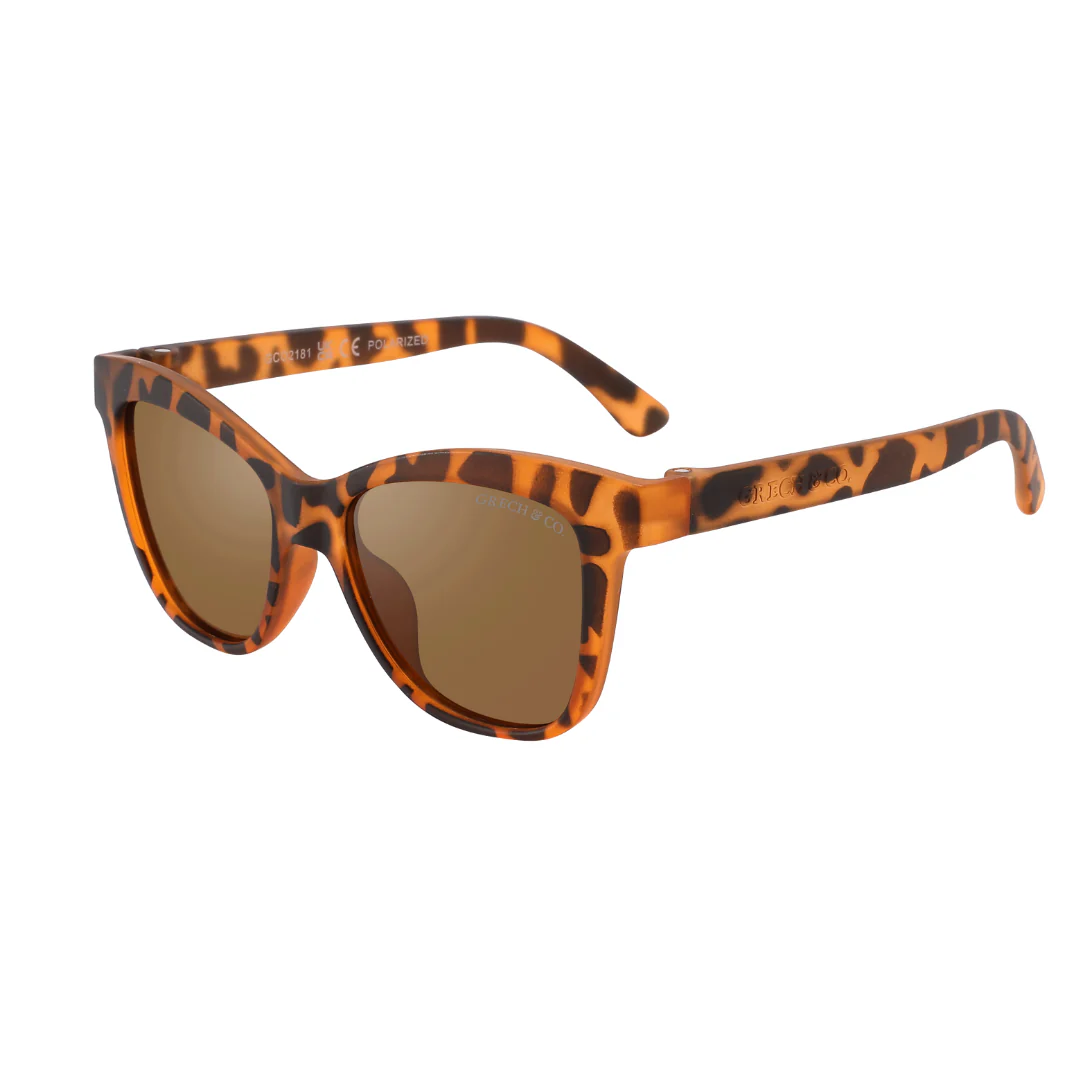 Polarized Unisex Wayfarer Sunglasses - Tort