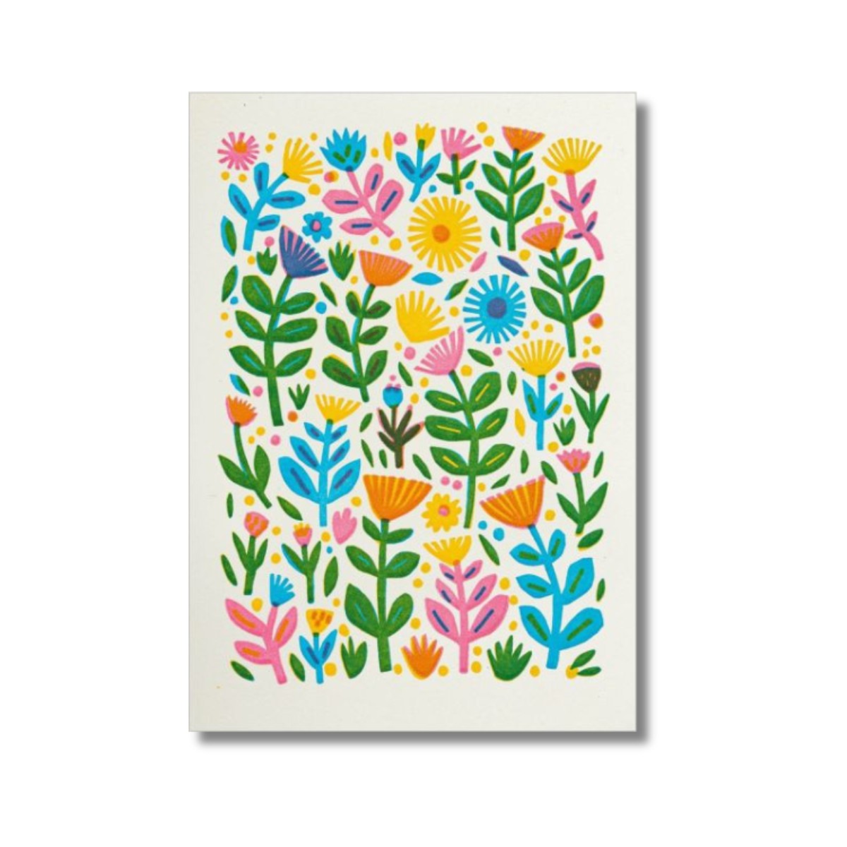 General Mini Card - Flower Pattern