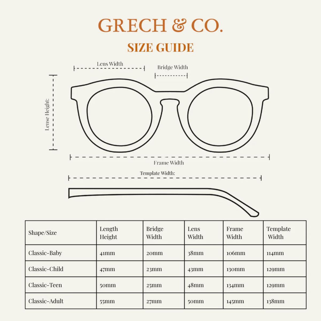 Polarized Adult Classic Sunglasses - Sunset