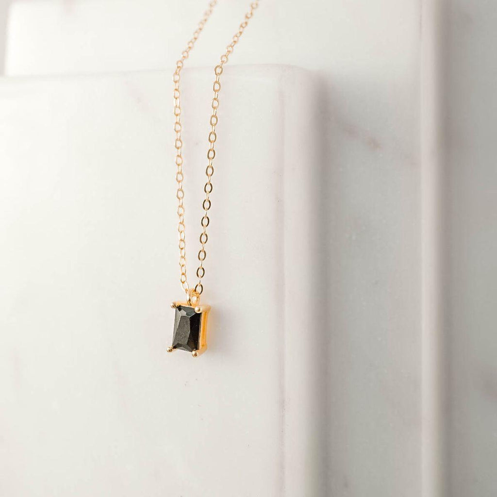 Hot Chocolate Necklace - Gold & Brown