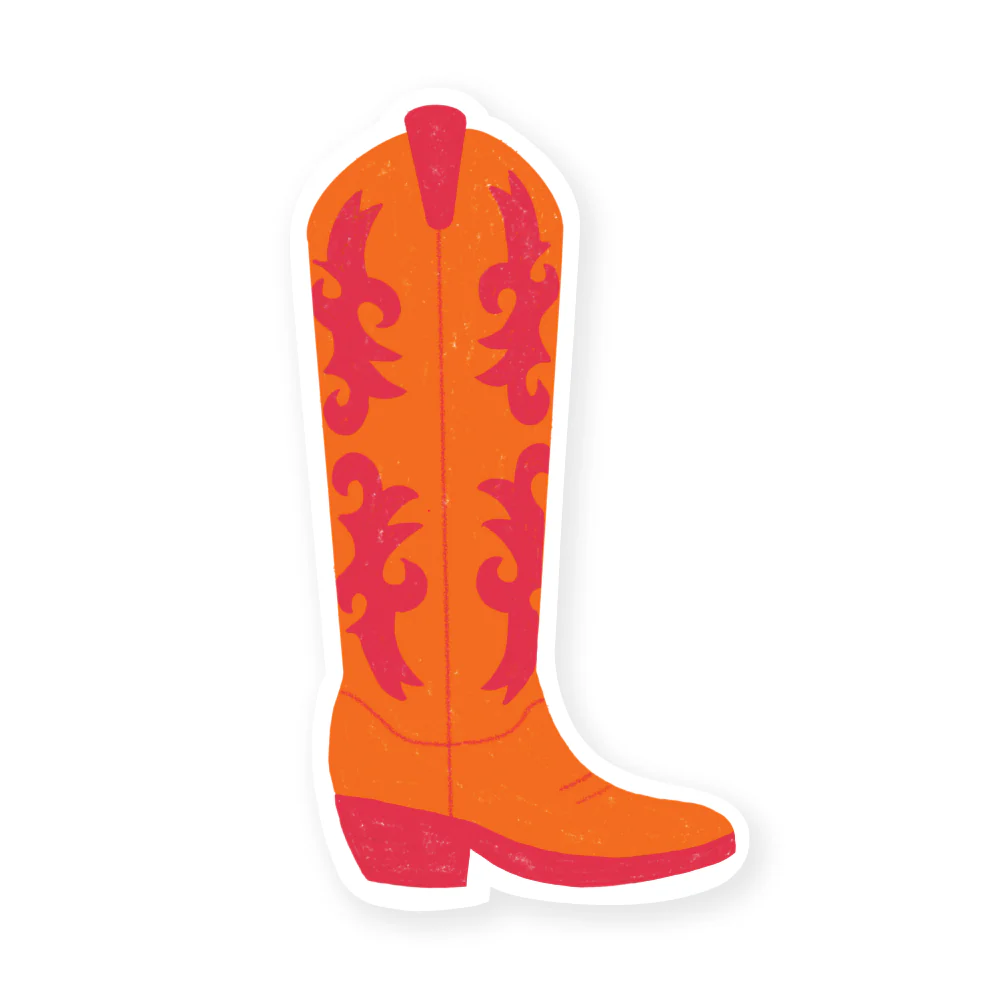 Iko Iko Cut Out Bookmark - Cowboy Boot