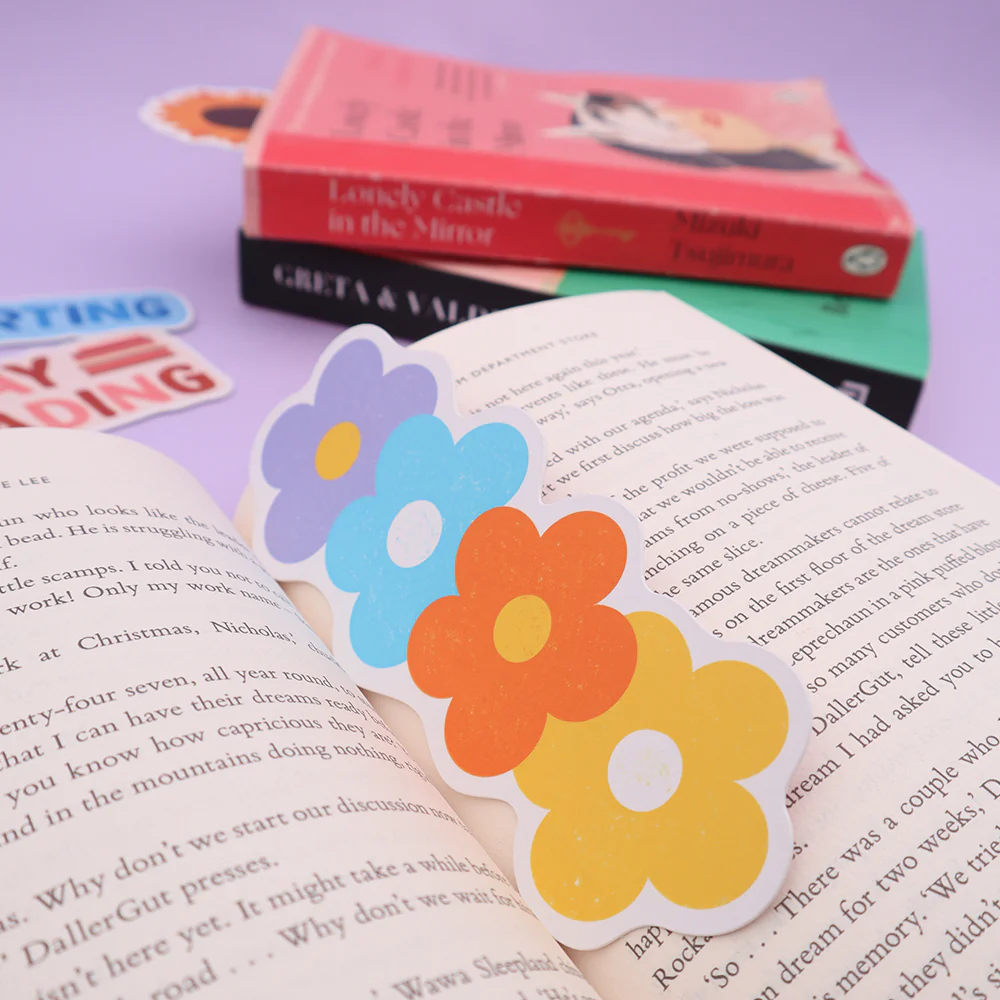 Iko Iko Cut Out Bookmark - Flower Tower