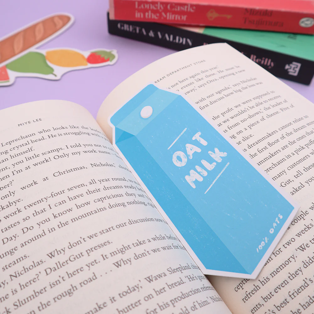 Iko Iko Cut Out Bookmark - Oat Milk