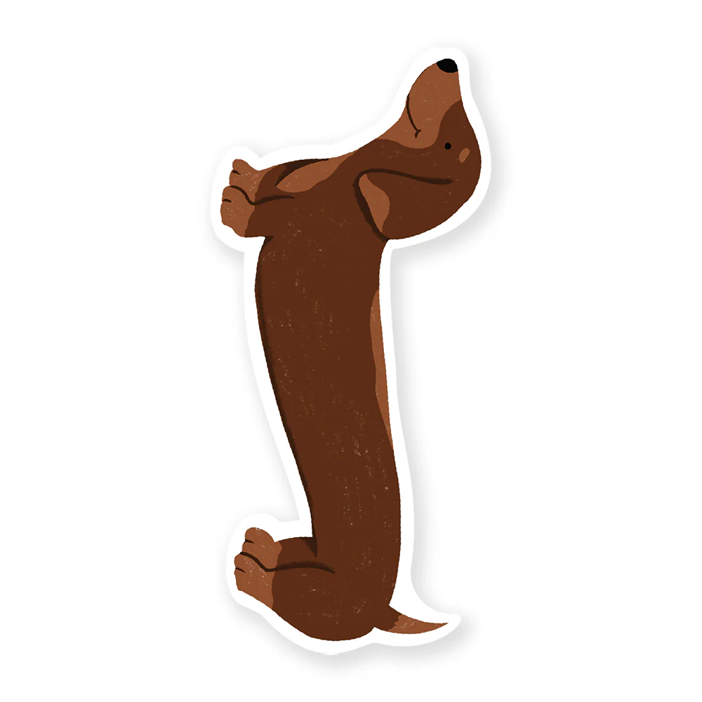Iko Iko Cut Out Bookmark - Sausage Dog