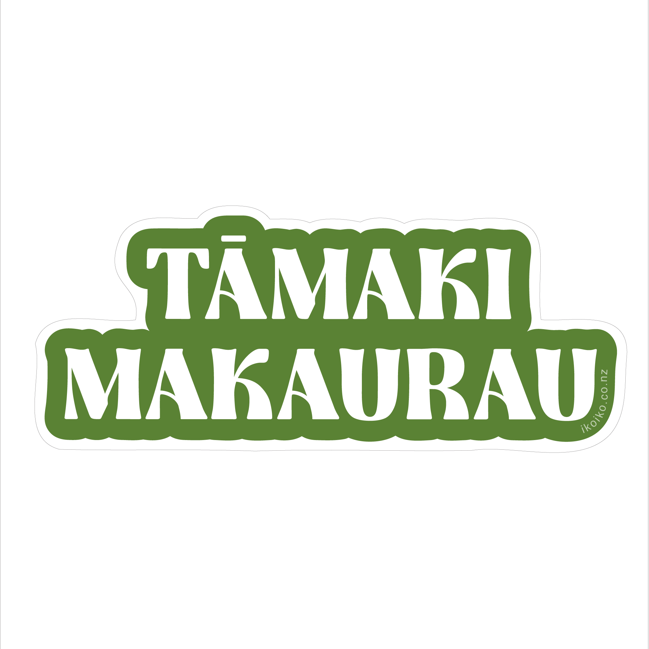 Sticker - Tāmaki Makaurau
