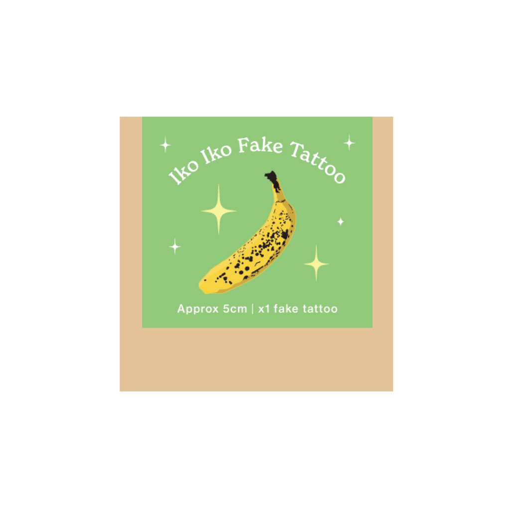 Fake Tattoo - Banana
