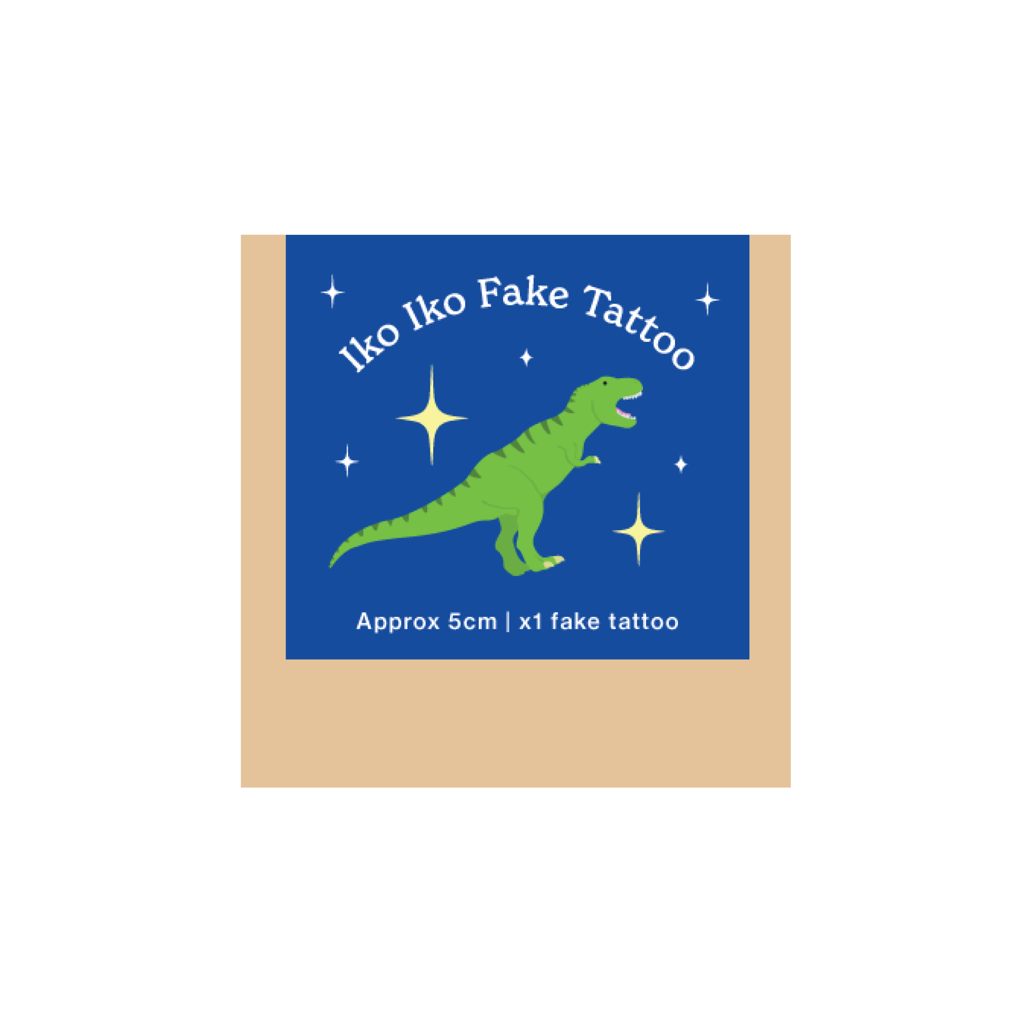Fake Tattoo - Dino T-Rex