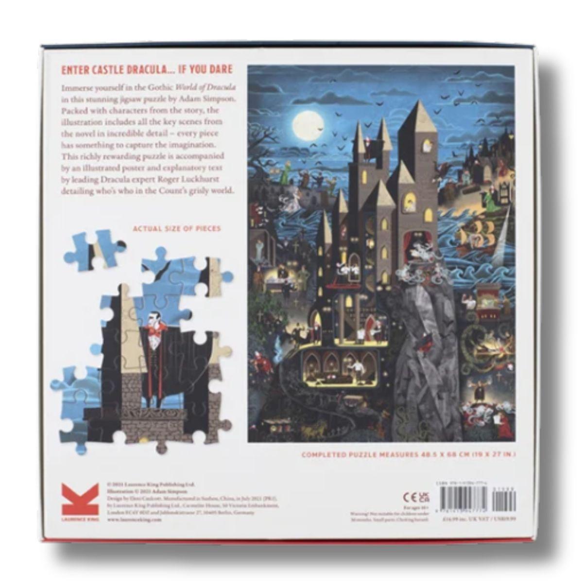 Jigsaw Puzzle - 1000pc - The World of Dracula