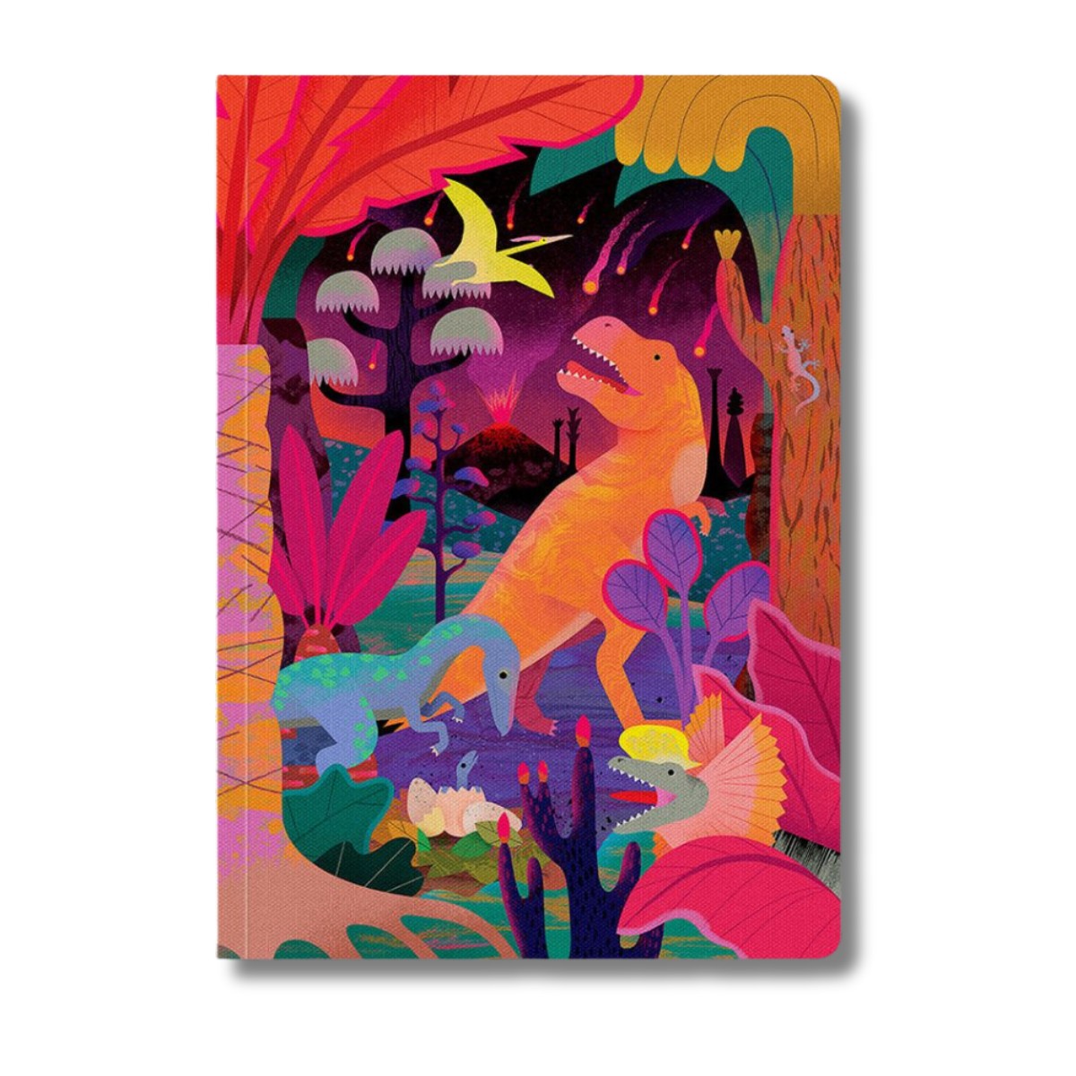 Kaleido A5 Premium Soft Cover Notebook - Prehistoric Carnivores