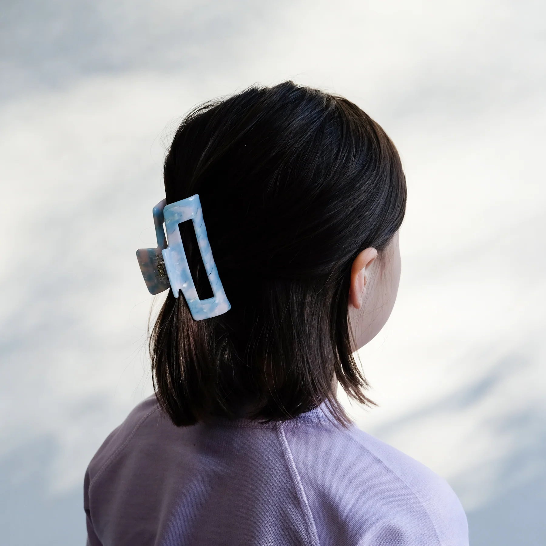 Large Hair Grip - Blue