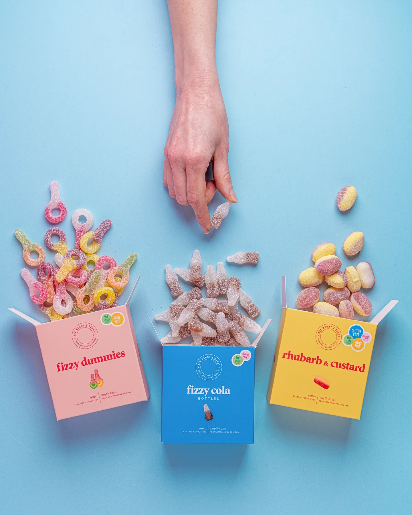 Vegan Gummy Candy Gift Box - Fizzy Cola Bottles