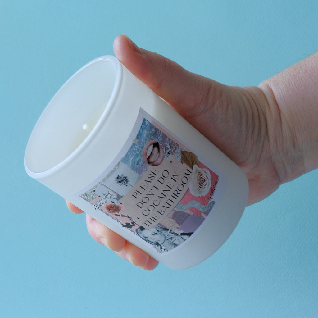 Quote Candle - Unless You Share / Honeycomb