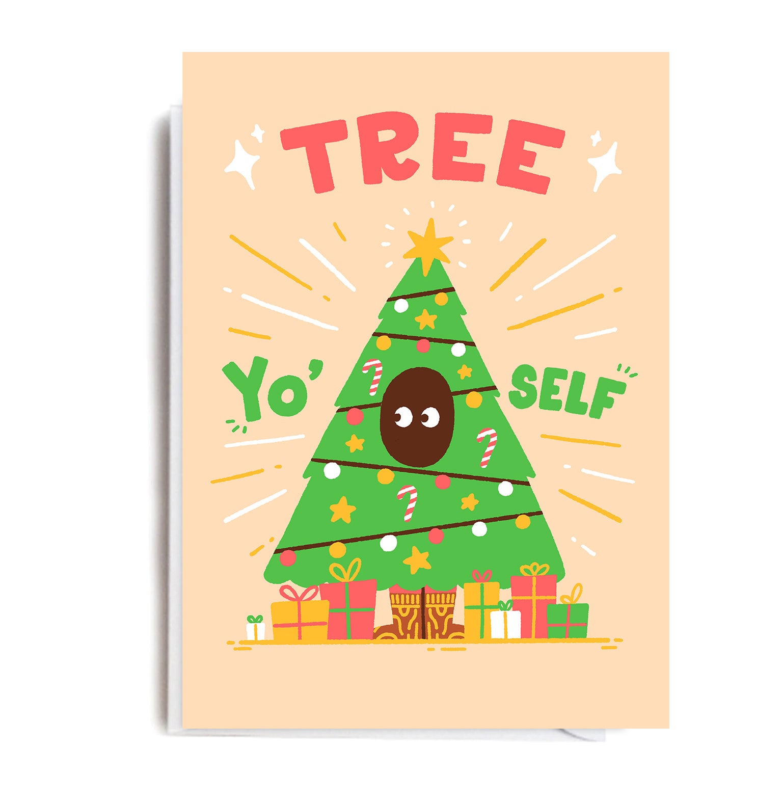 Christmas Card - TREE Yo'self