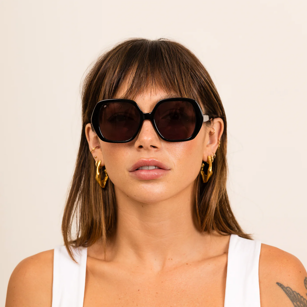 Lucca Sunglasses - Black/Grey
