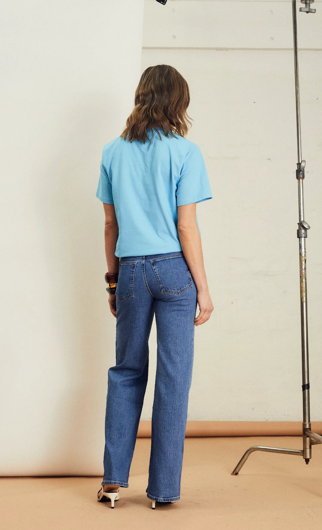Lana Vintage Tee - Blue Ciao