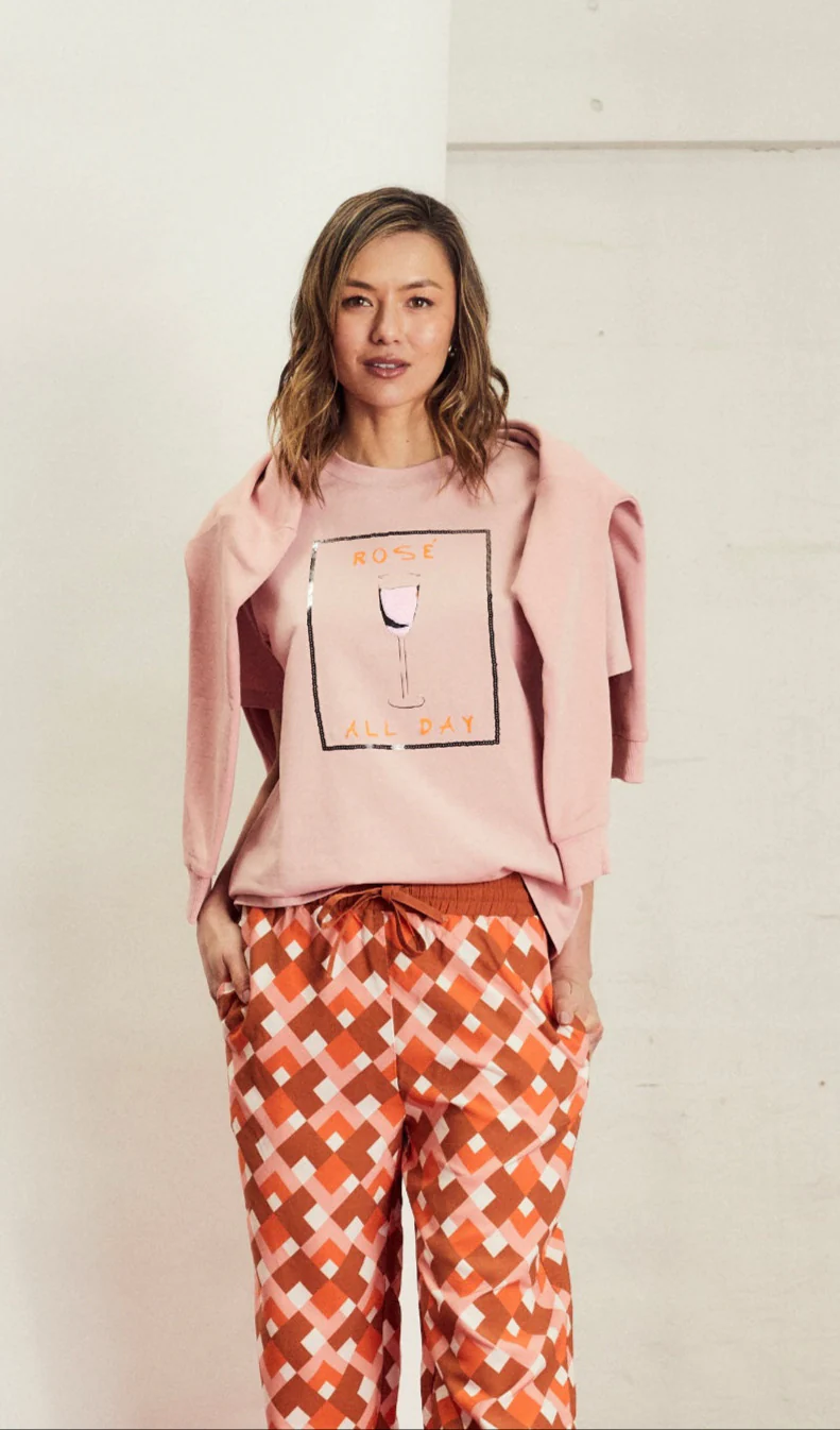 Lana Vintage Tee - Rose All Day