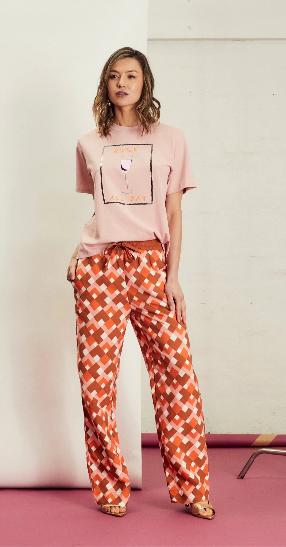 Lana Vintage Tee - Rose All Day