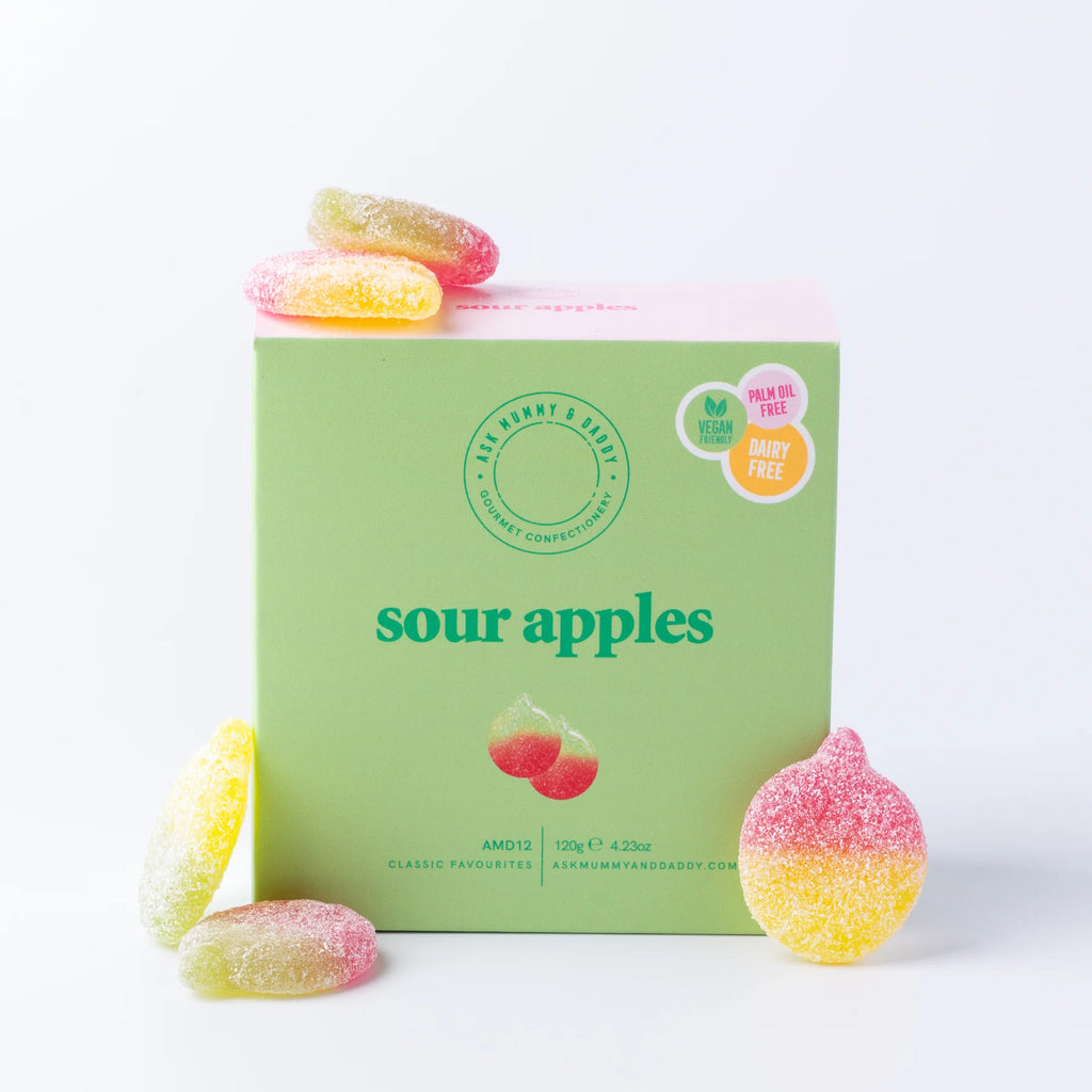 Vegan Gummy Candy Gift Box - Sour Apples