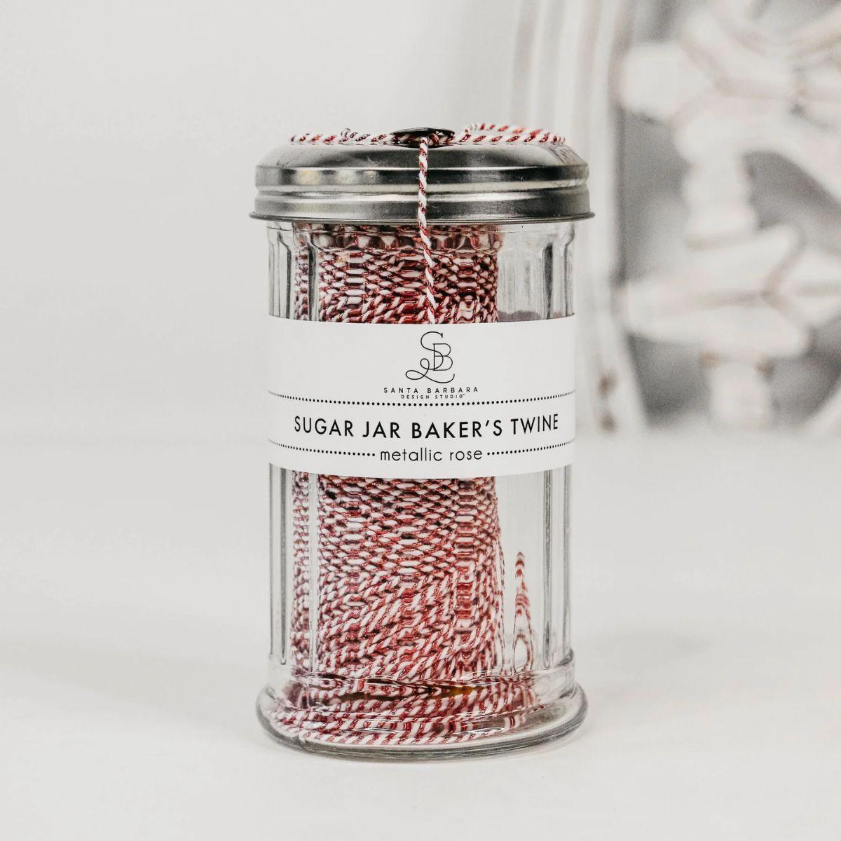 Sugar Jar Bakers Twine - Metallic Rose