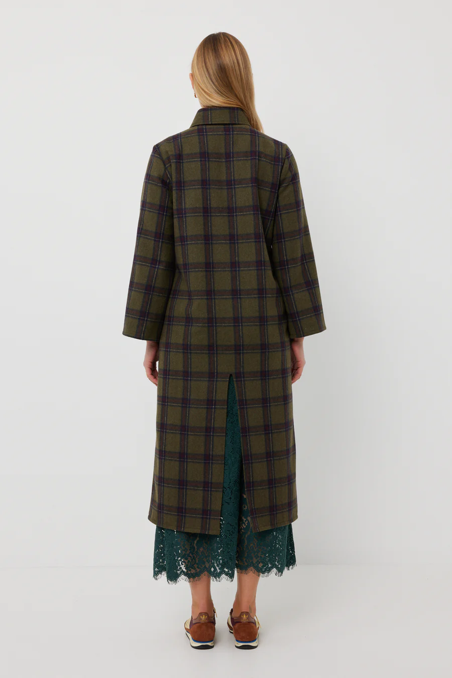Kamali Coat - Rainforest Check