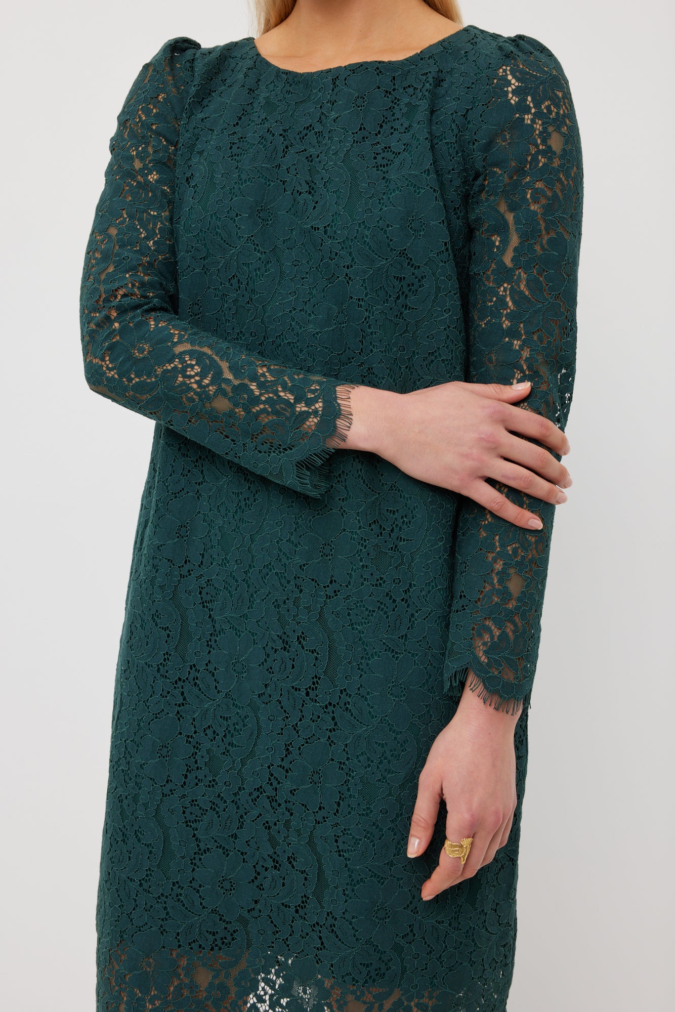 Penny Dress - Rainforest Lace