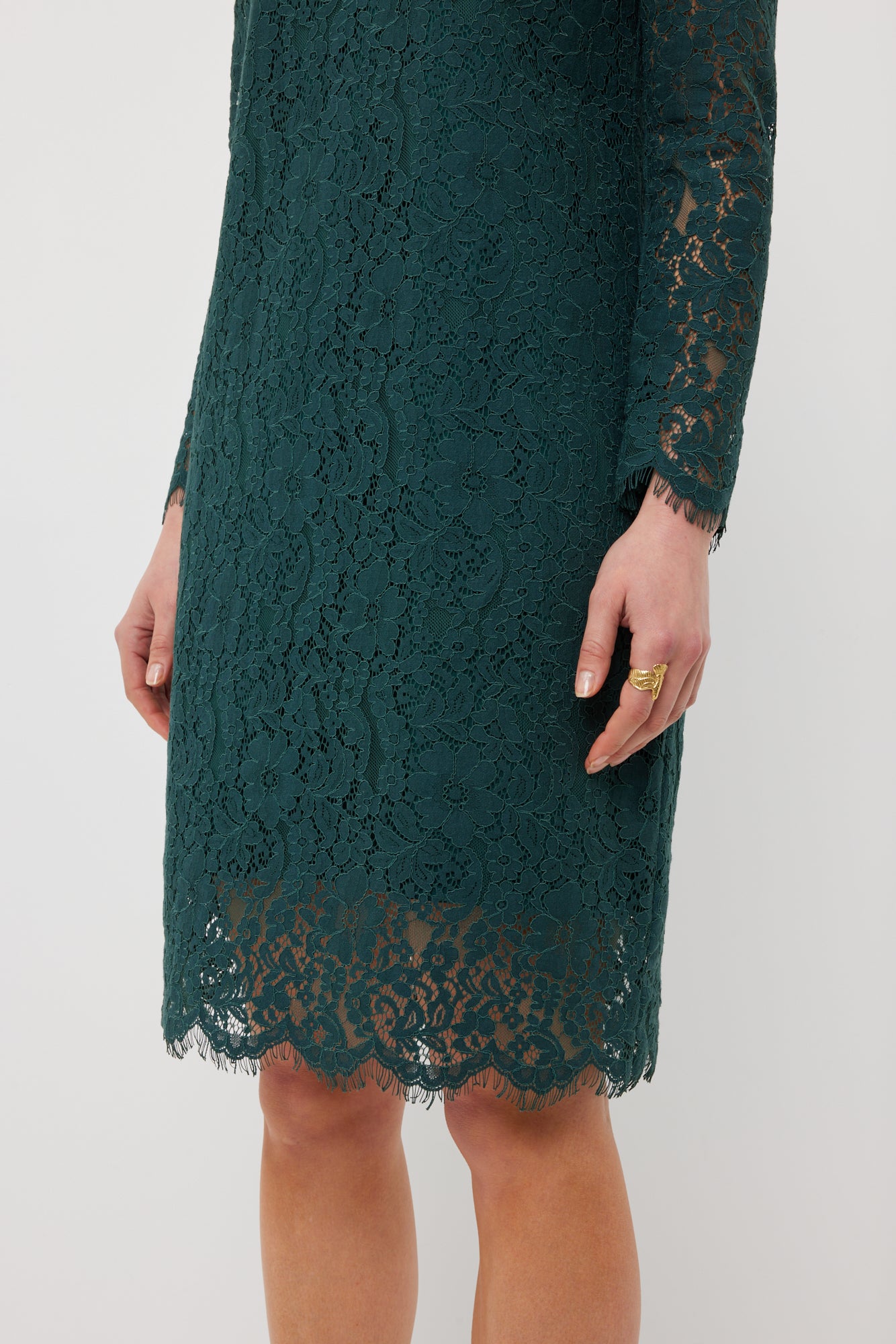 Penny Dress - Rainforest Lace