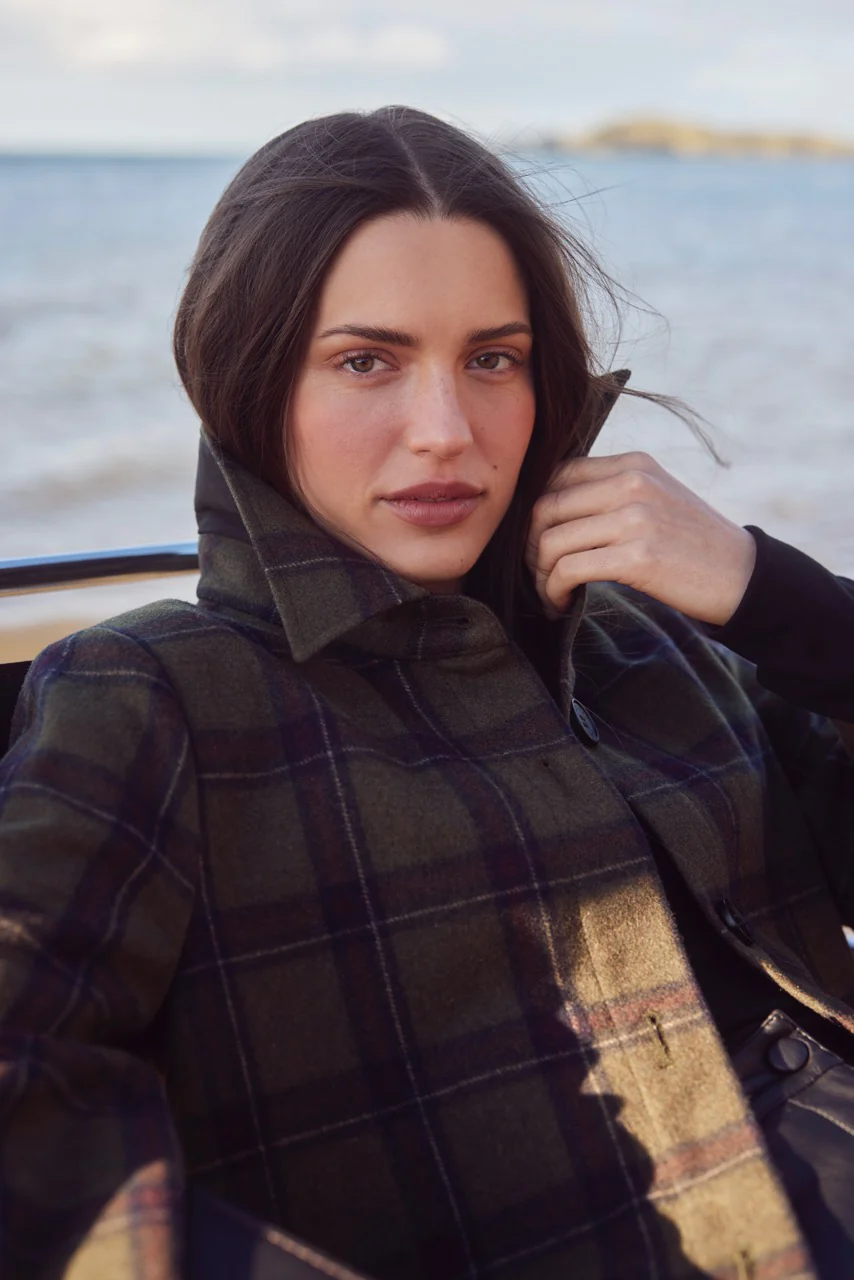 Kamali Coat - Rainforest Check