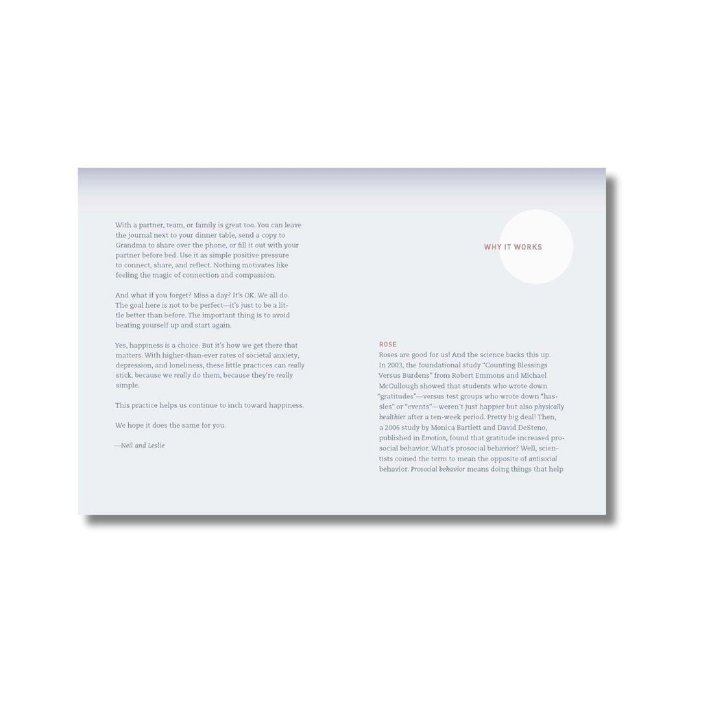 Two Minute Evenings: A Journal to Wind Down Your Day with Intention