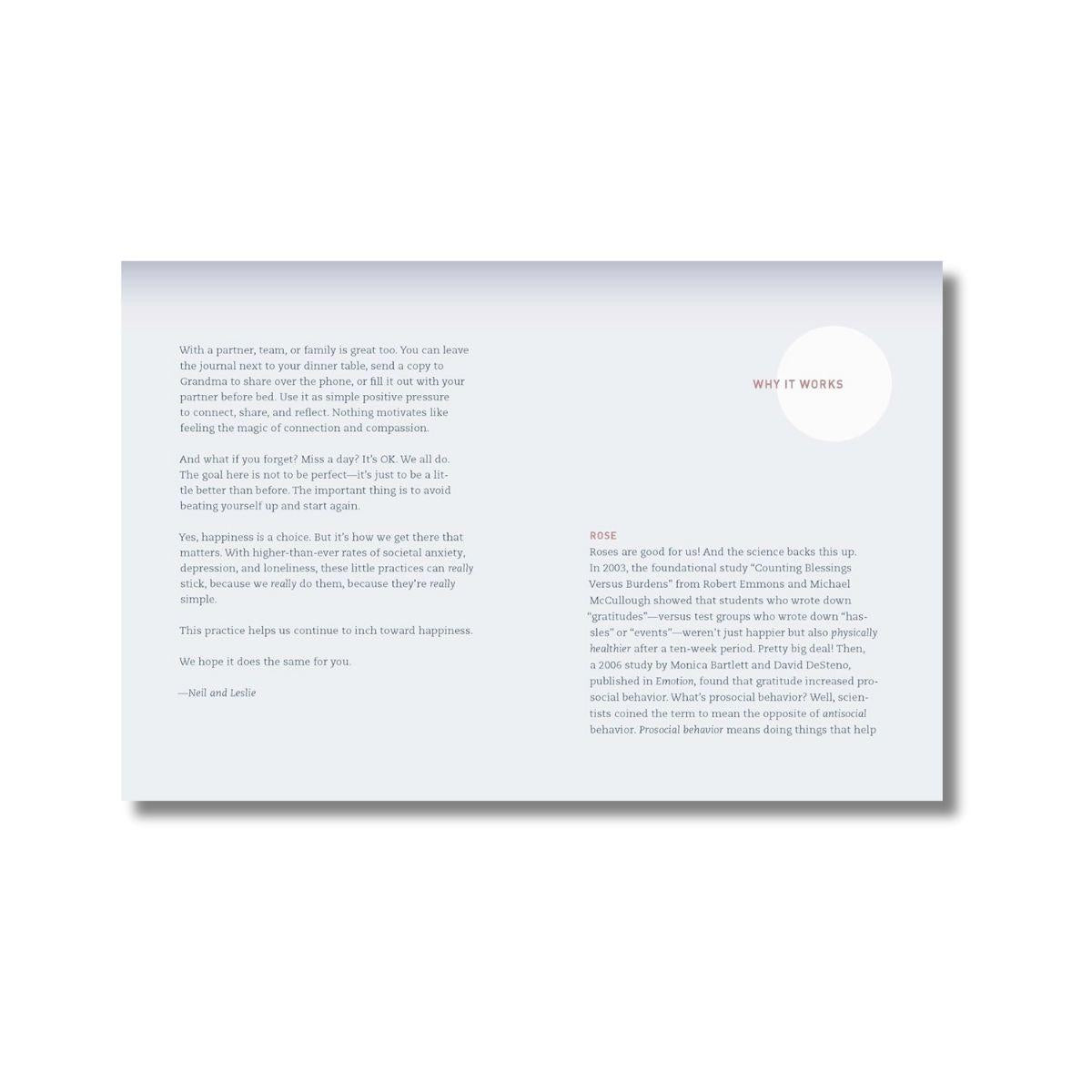Two Minute Evenings: A Journal to Wind Down Your Day with Intention