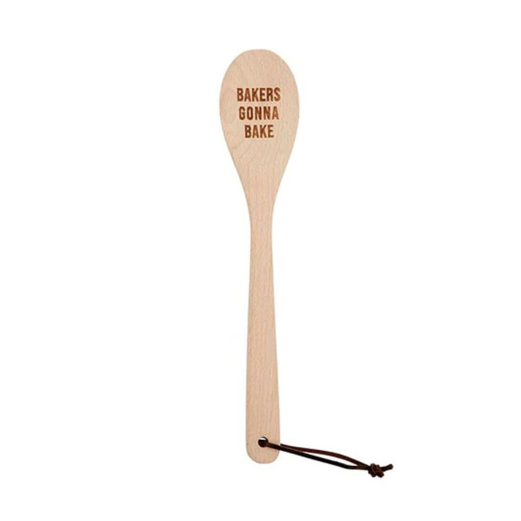 Wooden Baking Spoon - Bakers Gonna Bake
