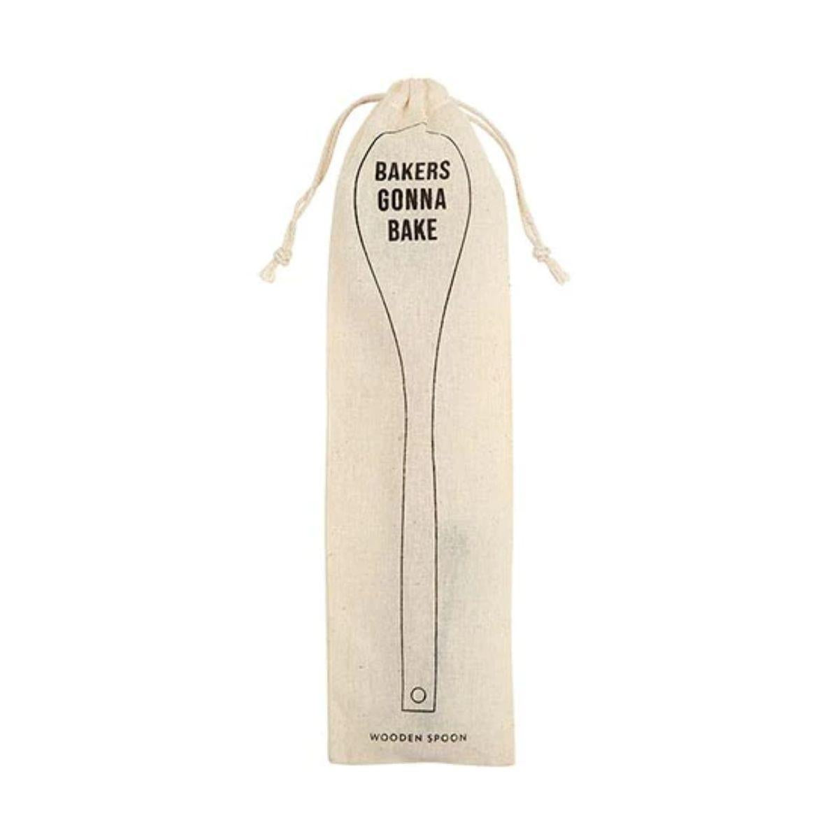 Wooden Baking Spoon - Bakers Gonna Bake