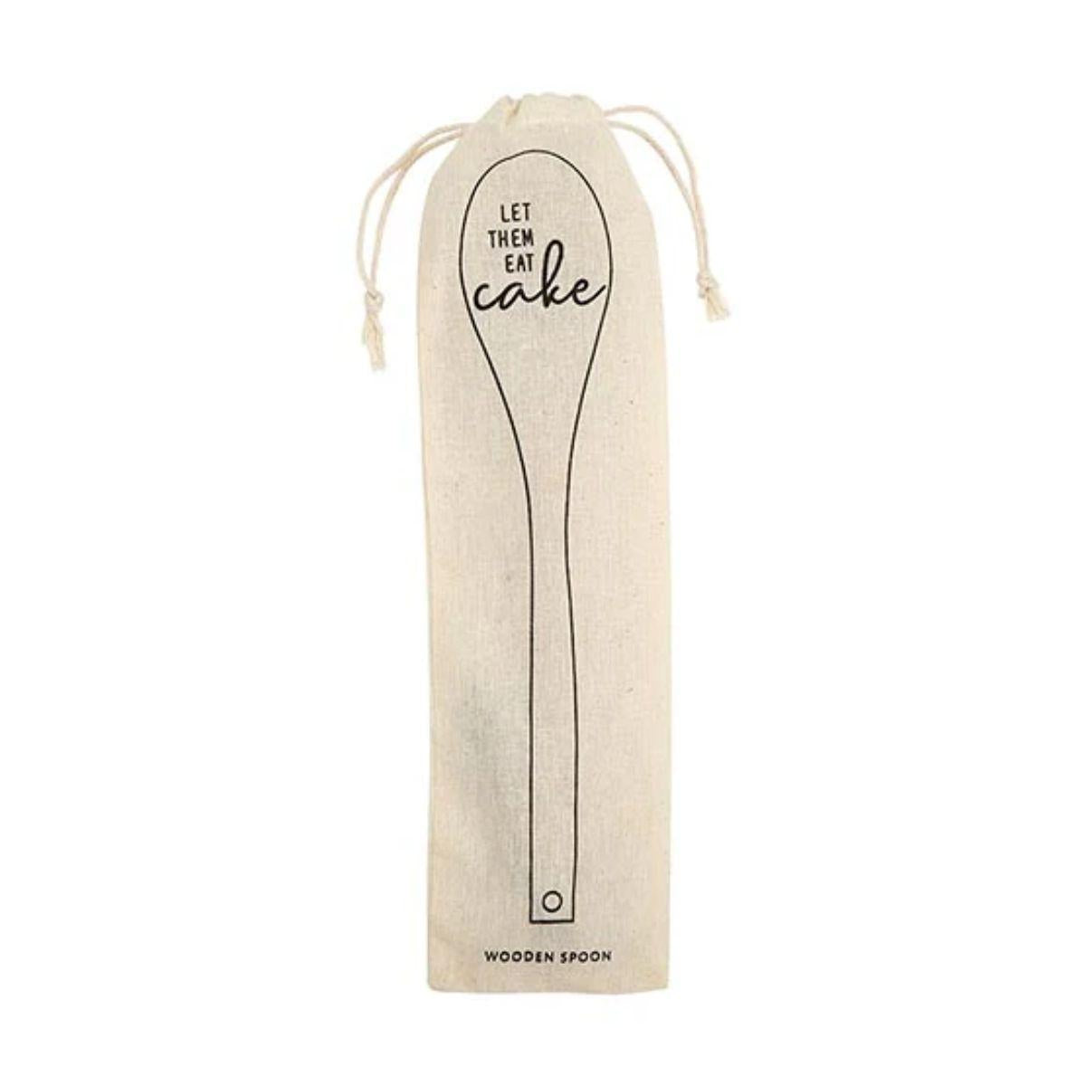 Wooden Baking Spoon - Let Them Eat Cake