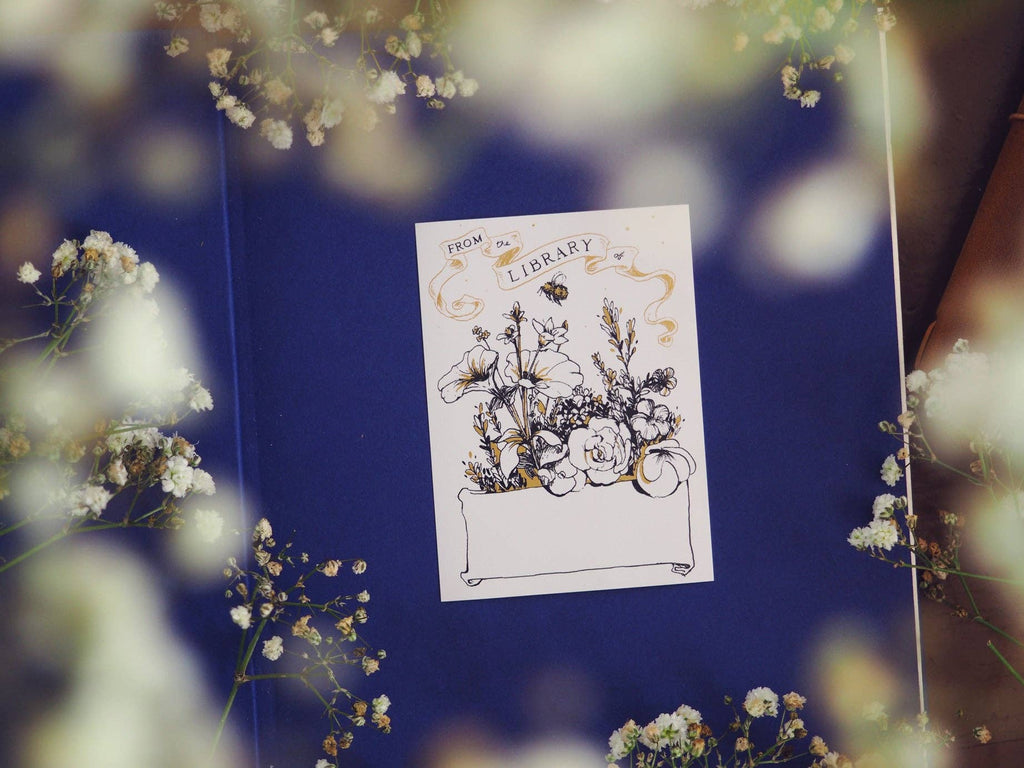 Bookplates 10 pack - English Garden