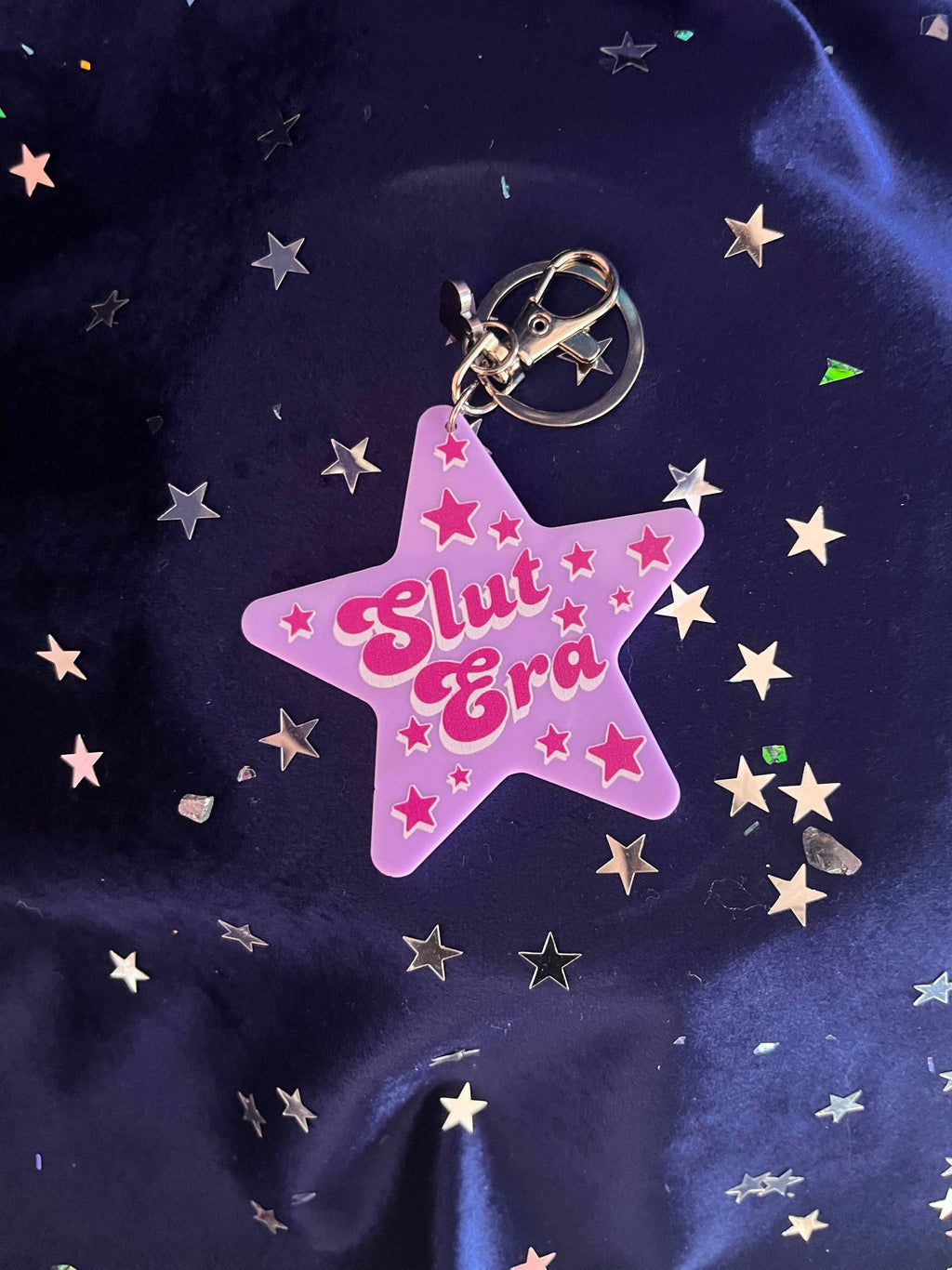 Keyring / Bag Charm - Star Slut Era