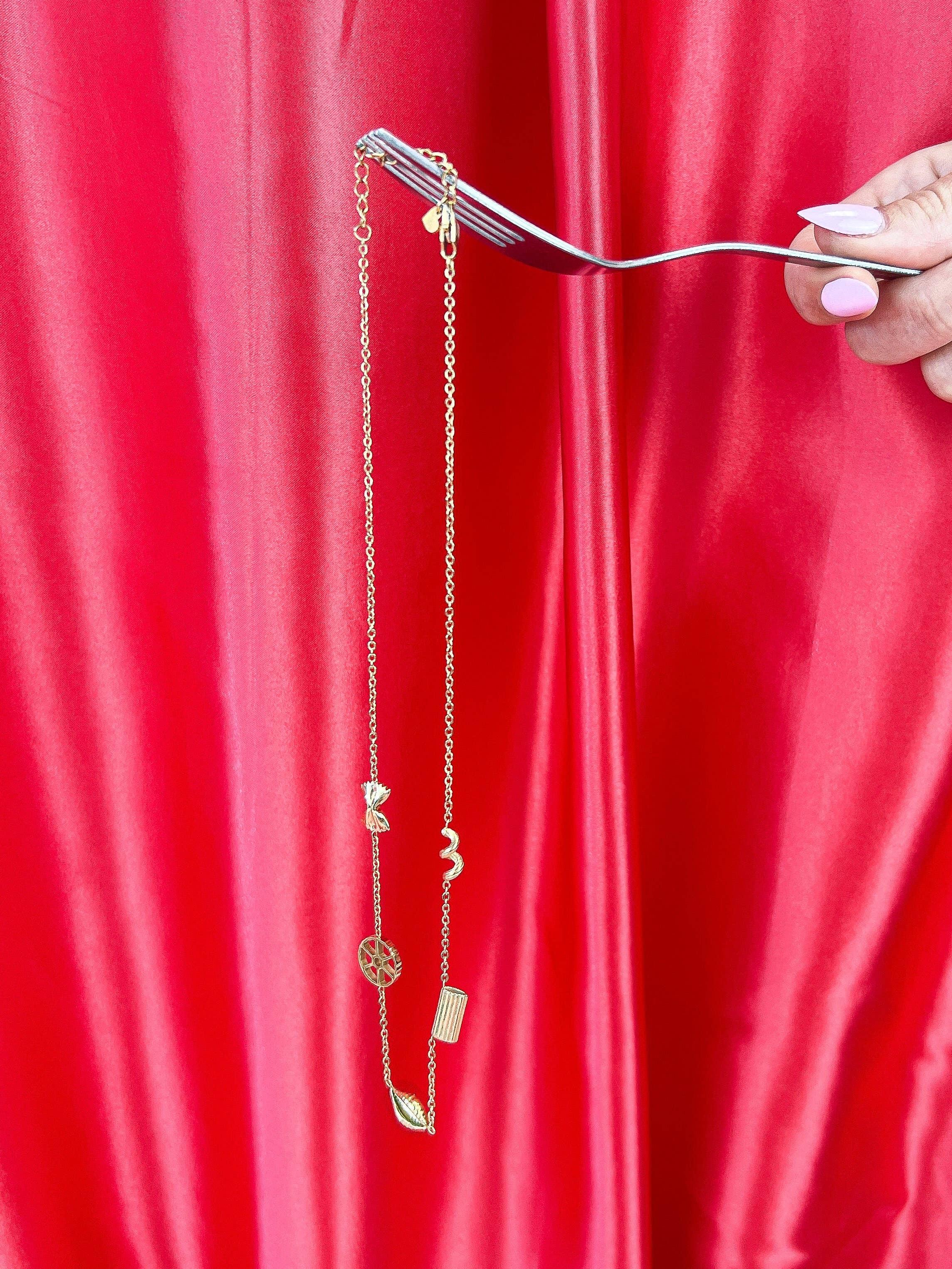 Medley Necklace - Gold Pasta