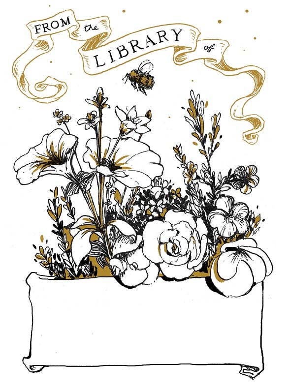 Bookplates 10 pack - English Garden