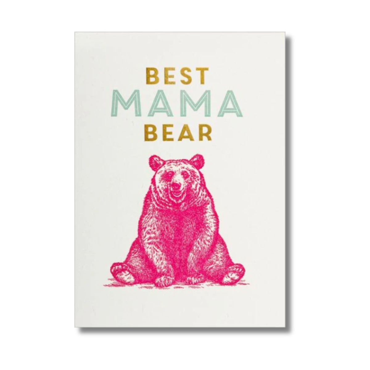 Best Mama Bear Mother's Day Card