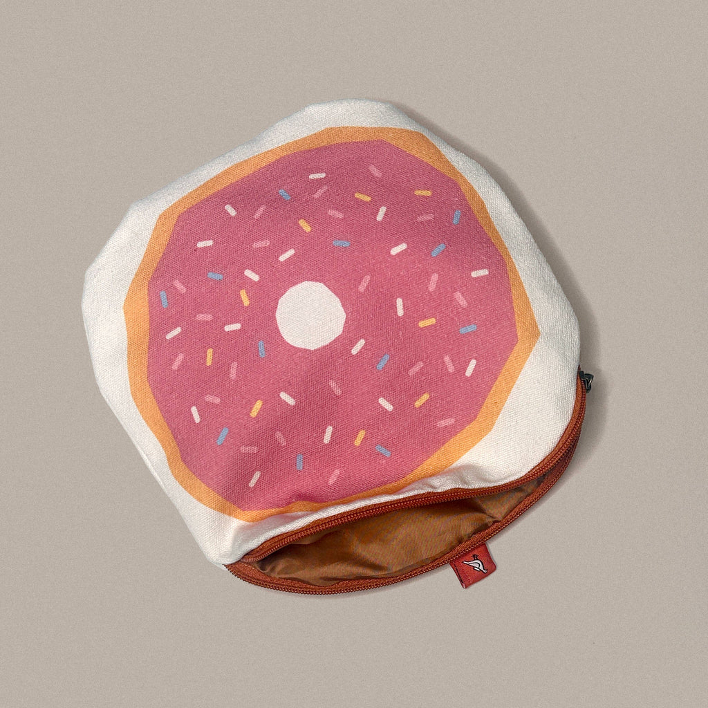 Canvas Pouch/Pencil Case - Donut