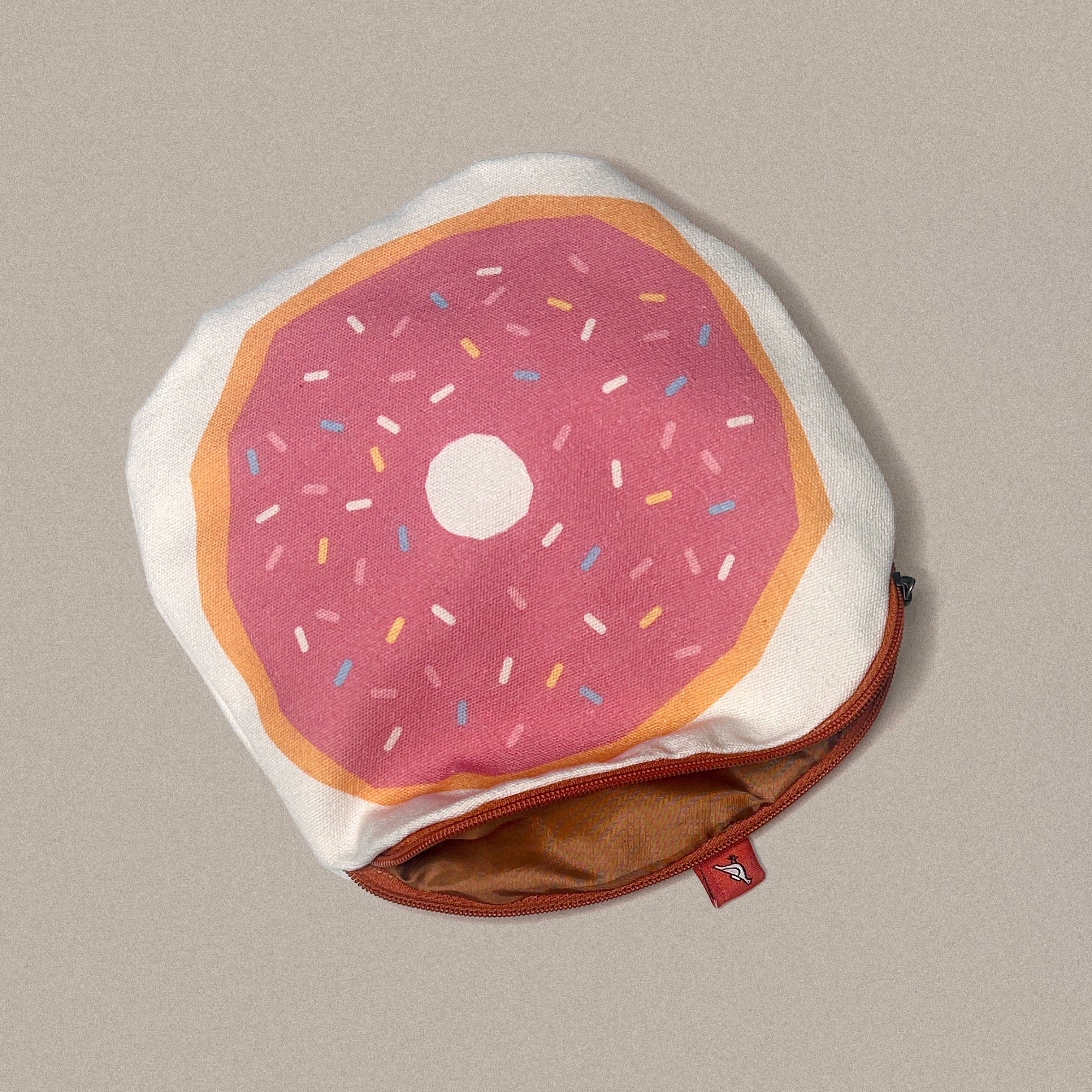 Canvas Pouch/Pencil Case - Donut