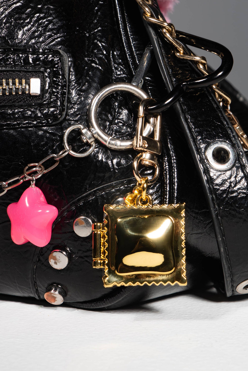 Keyring / Bag Charm - Ravioli Locket