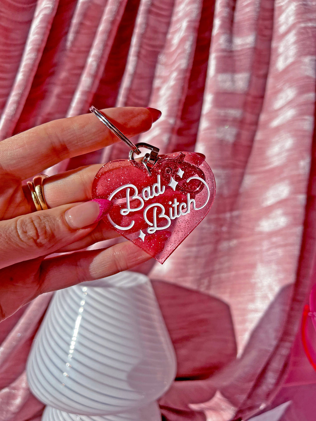 Keyring / Bag Charm - Bad Bitch
