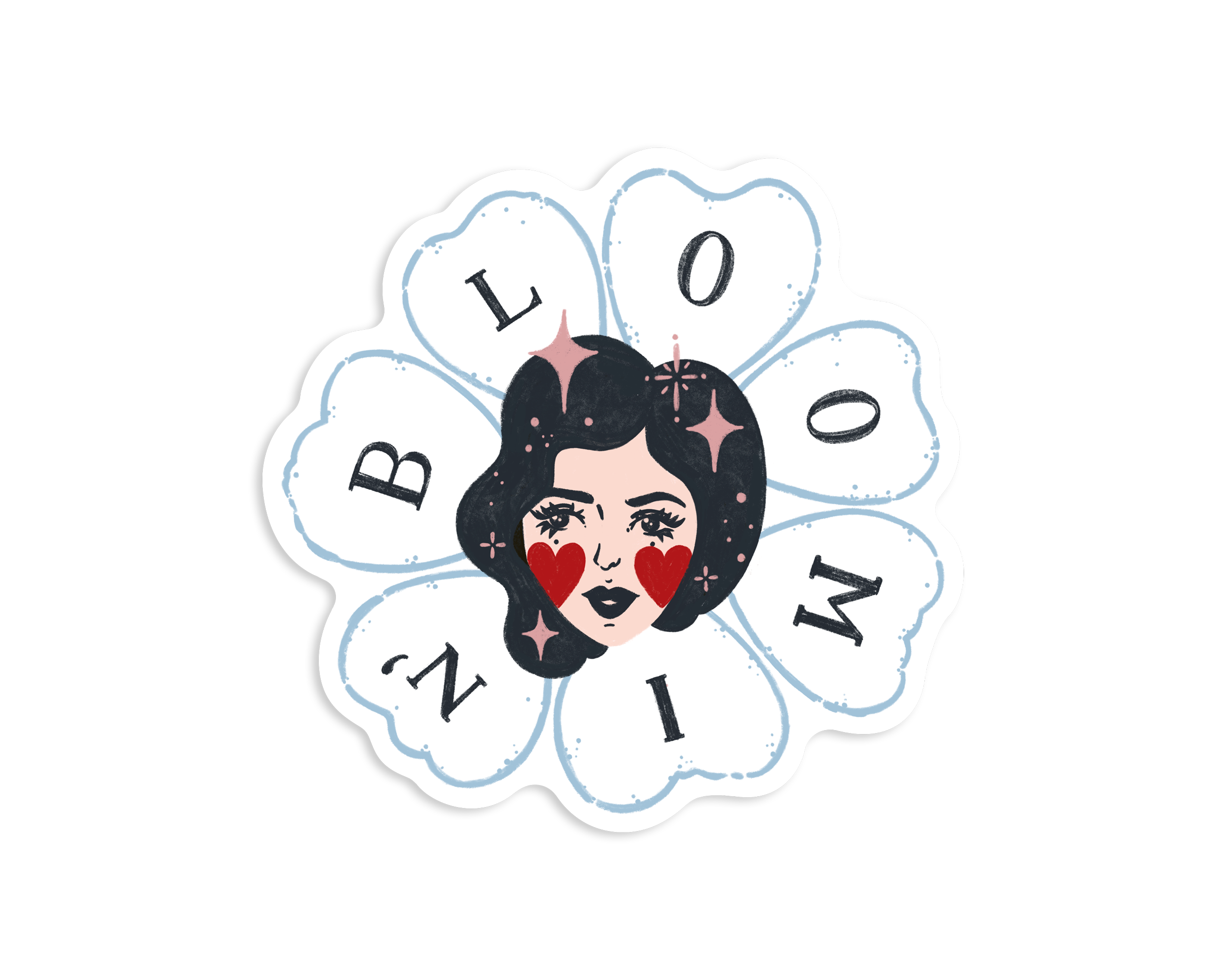 Vinyl Sticker - Bloomin'