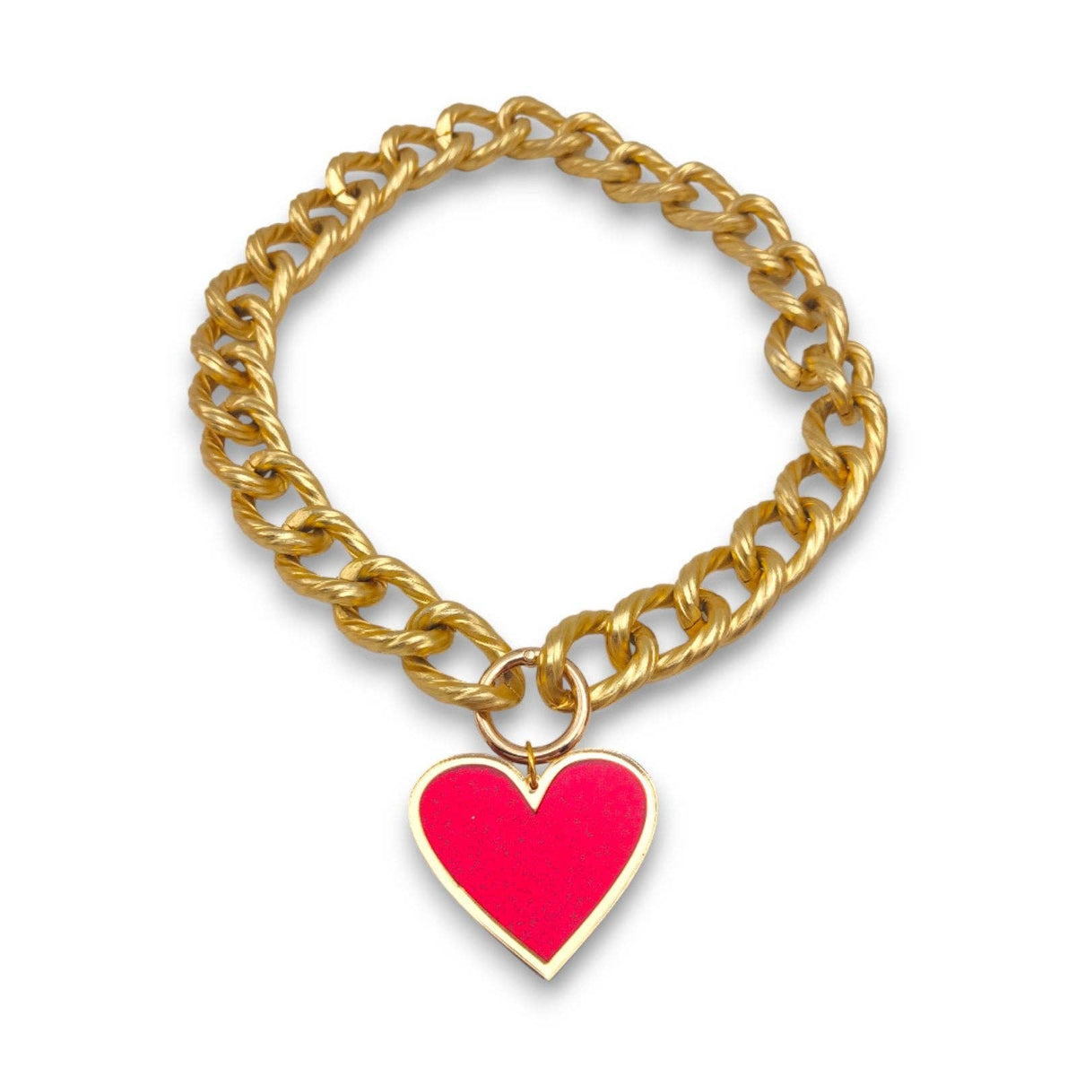 Deep heart Choker Necklace
