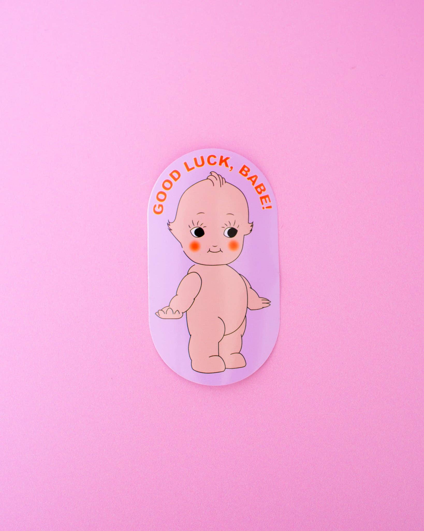 Vinyl Sticker - Good Luck BB