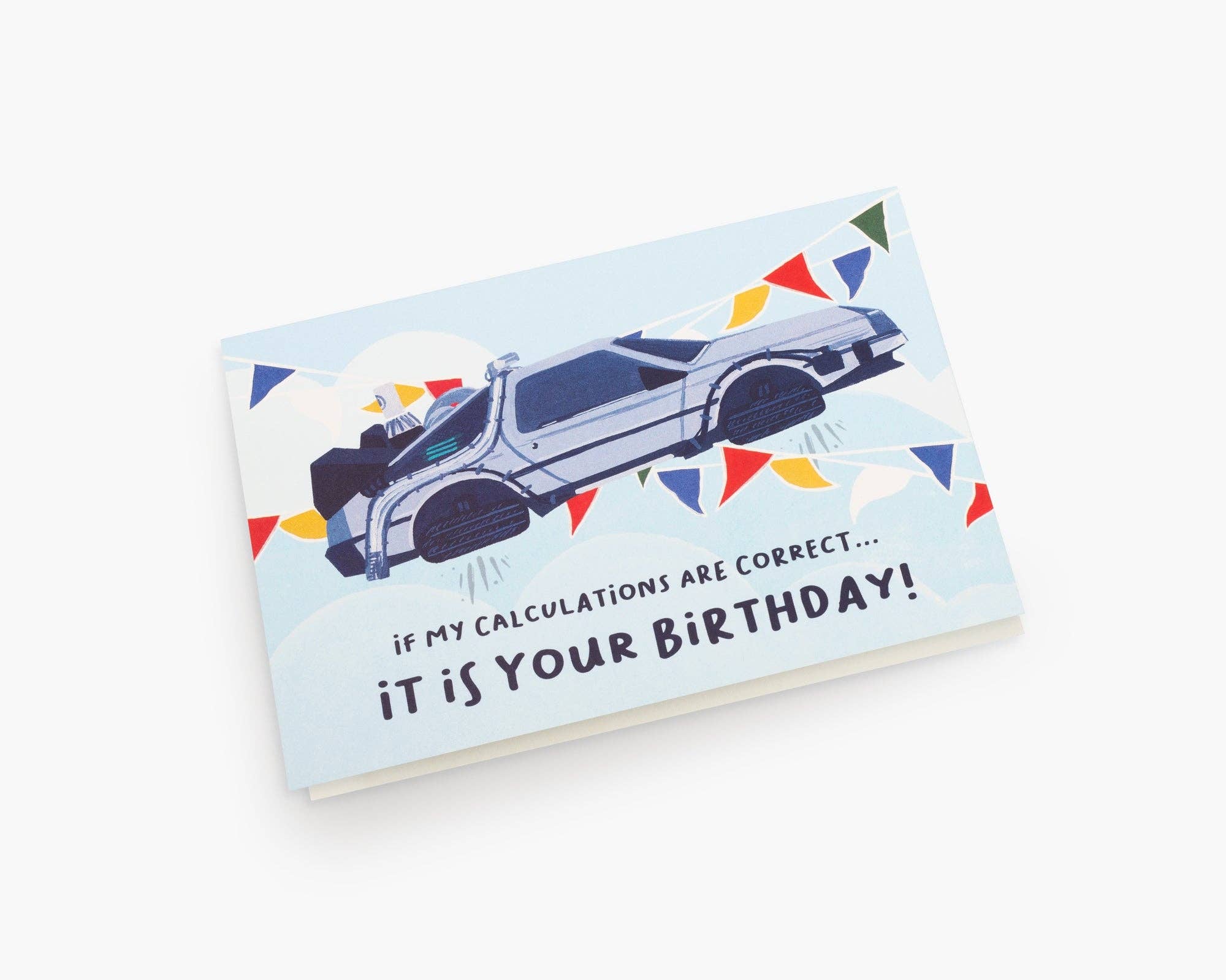 Birthday Card - Back From The Future