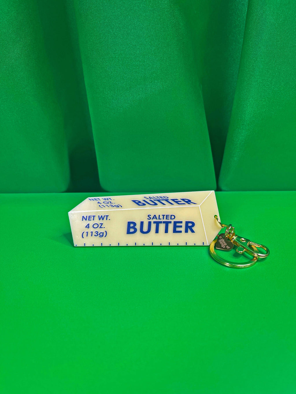 Keyring / Bag Charm - Butter