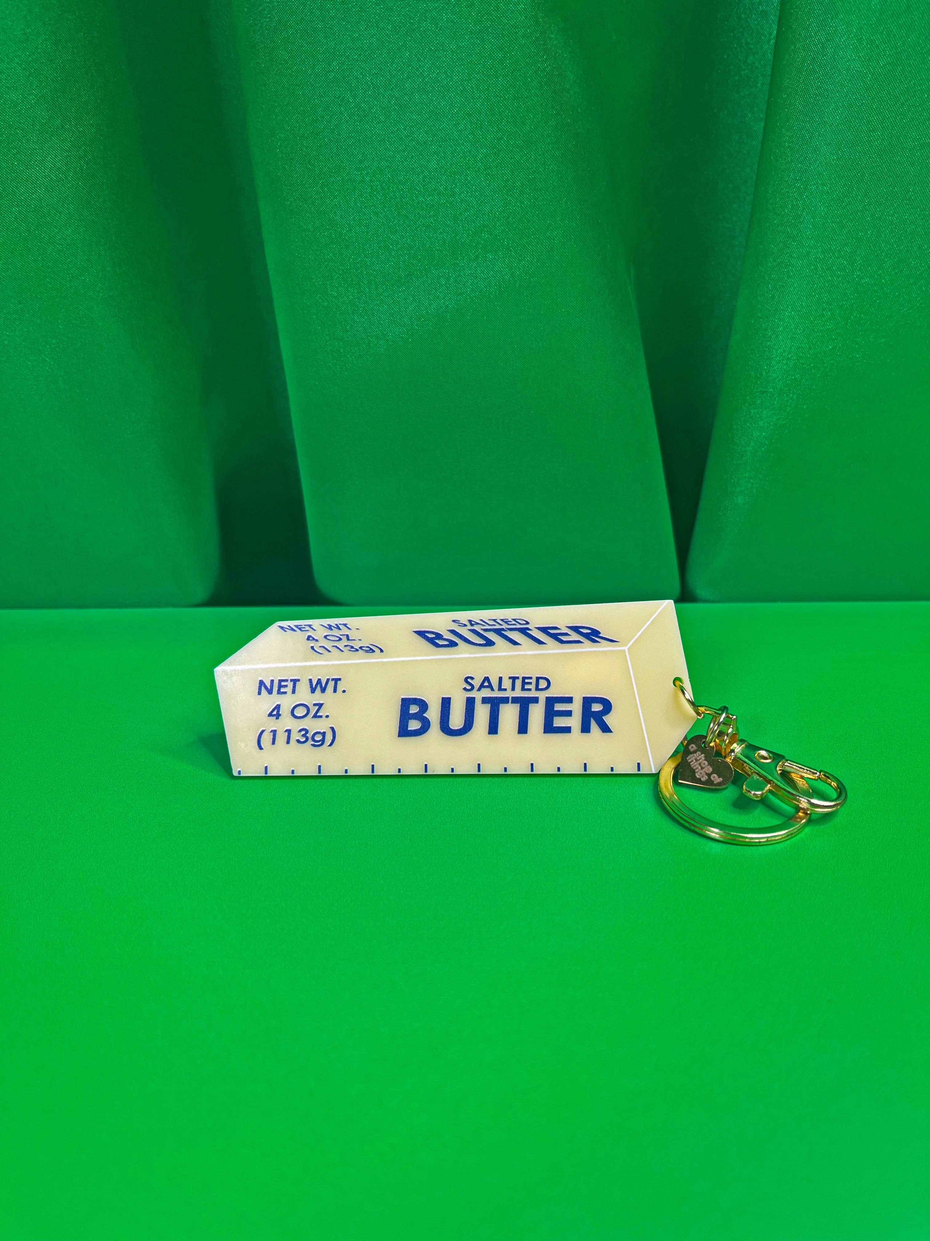 Keyring / Bag Charm - Butter